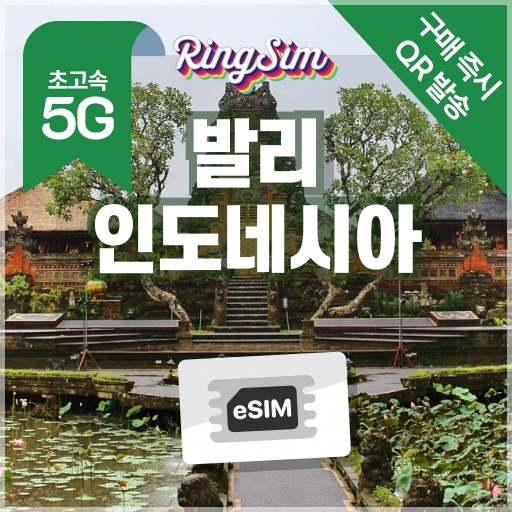 “인도네시아 이심 5G 데이터 무제한… 여행 필수템 인정”