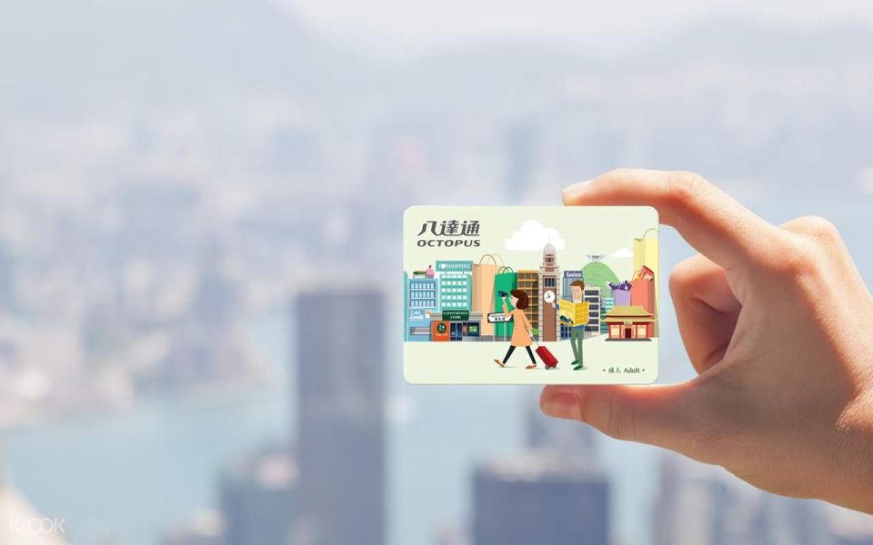 홍콩 옥토퍼스 교통카드, 가격 대비 가성비 최고 아이템