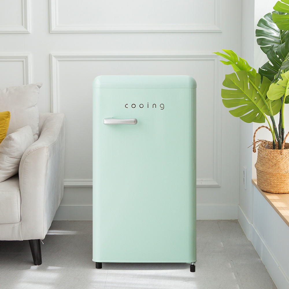 미니냉장고 추천 쿠잉 레트로 미니냉장고 REF-90CN 솔직 사용 후기