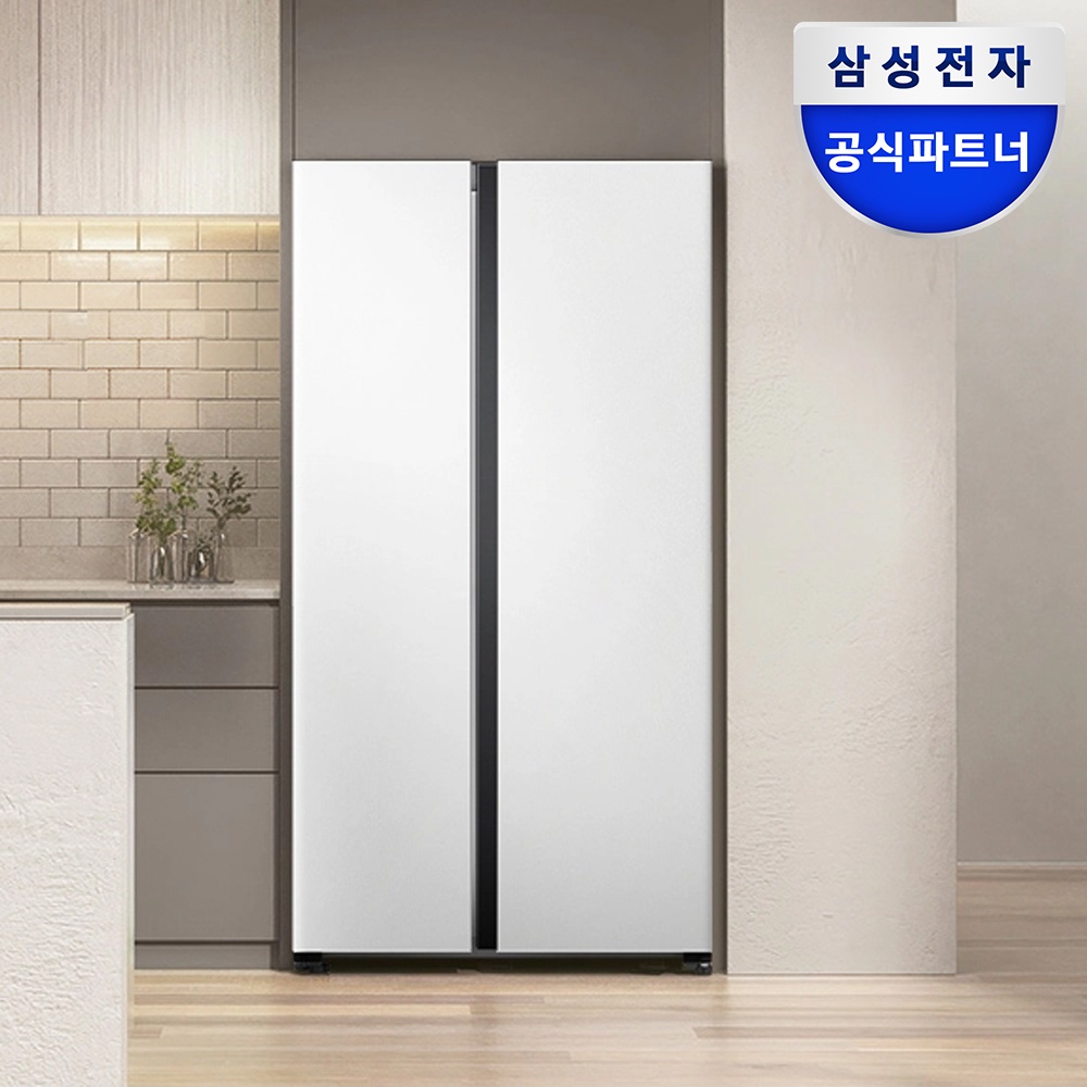 삼성 비스포크 양문형 냉장고 RS70F84N2Y 메탈쿨링 852리터 코타화이트 솔직 사용 후기