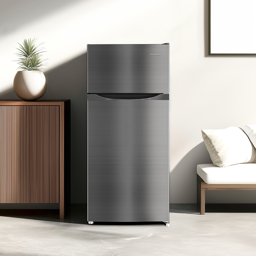 창홍 소형 미니 냉장고 2도어 원룸 가정용 메탈실버 112L 솔직 리뷰